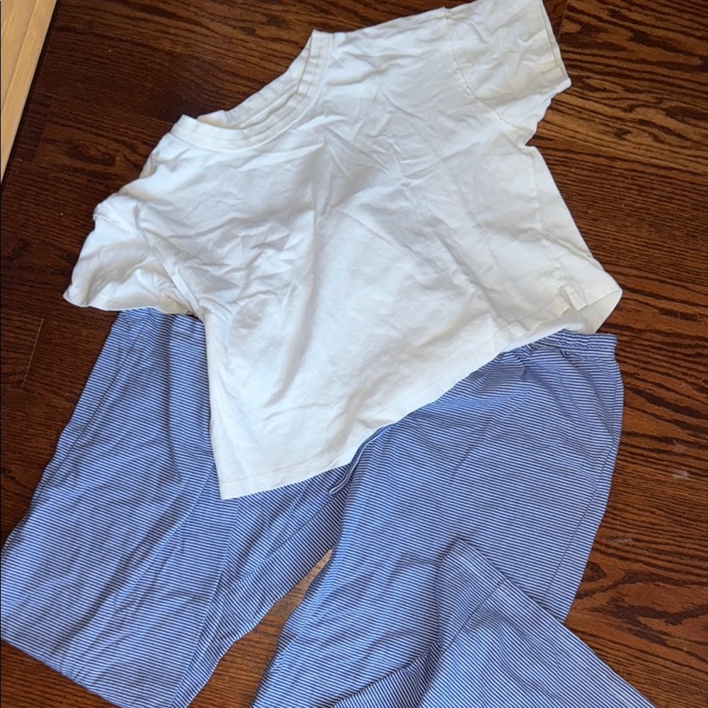 Aerie Soft White Tee